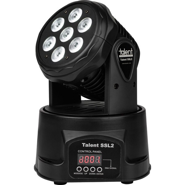 Main product image for Talent SSL2 RGBW LED DMX Mini Moving Head Stage Light244-520